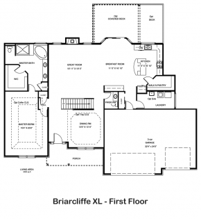 The Briarcliffe XL - Briarcliffe XL 1st Floor standard